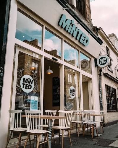 Minted shopfront when we first opened.